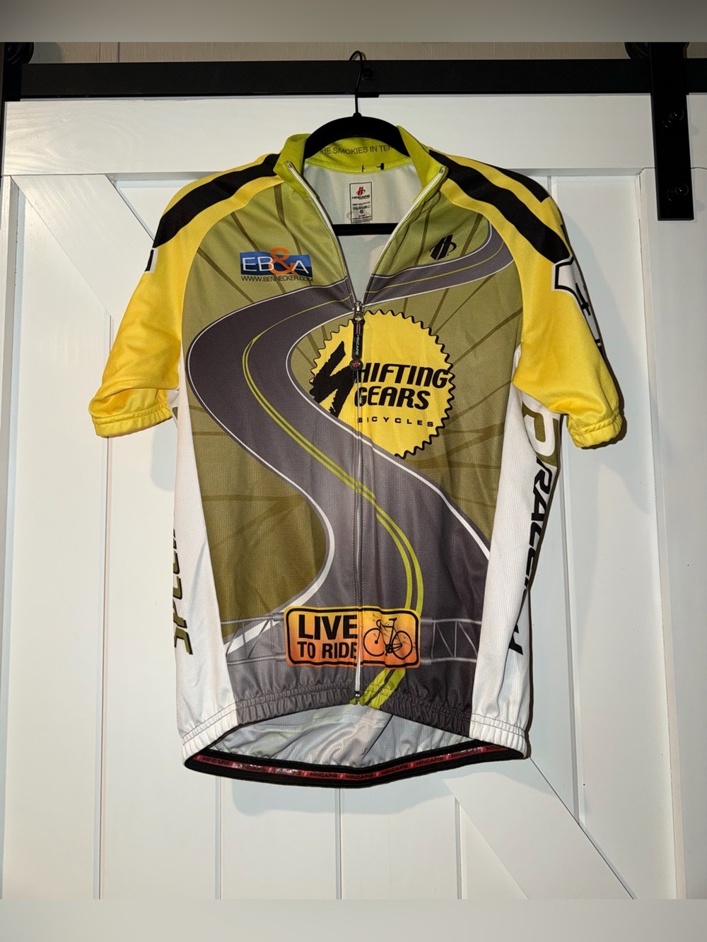 Hincapie Shifting Gears Cycling Jersey Size Small